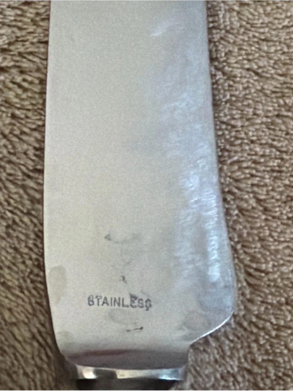 S Kirk & Son Inc. 1927 Calvert  12” Fork & 15” Knife Carving Set Sterling Silver